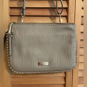 Jessica Simpson purse/crossbody, EUC, taupe